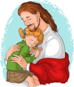Safe in the arms of Jesus
